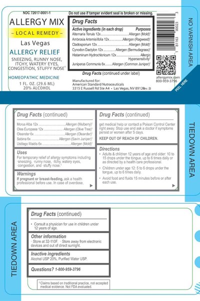 Allergy Mix Las Vegas (Nspcasni0001 Allergy Mix Las Vegas)